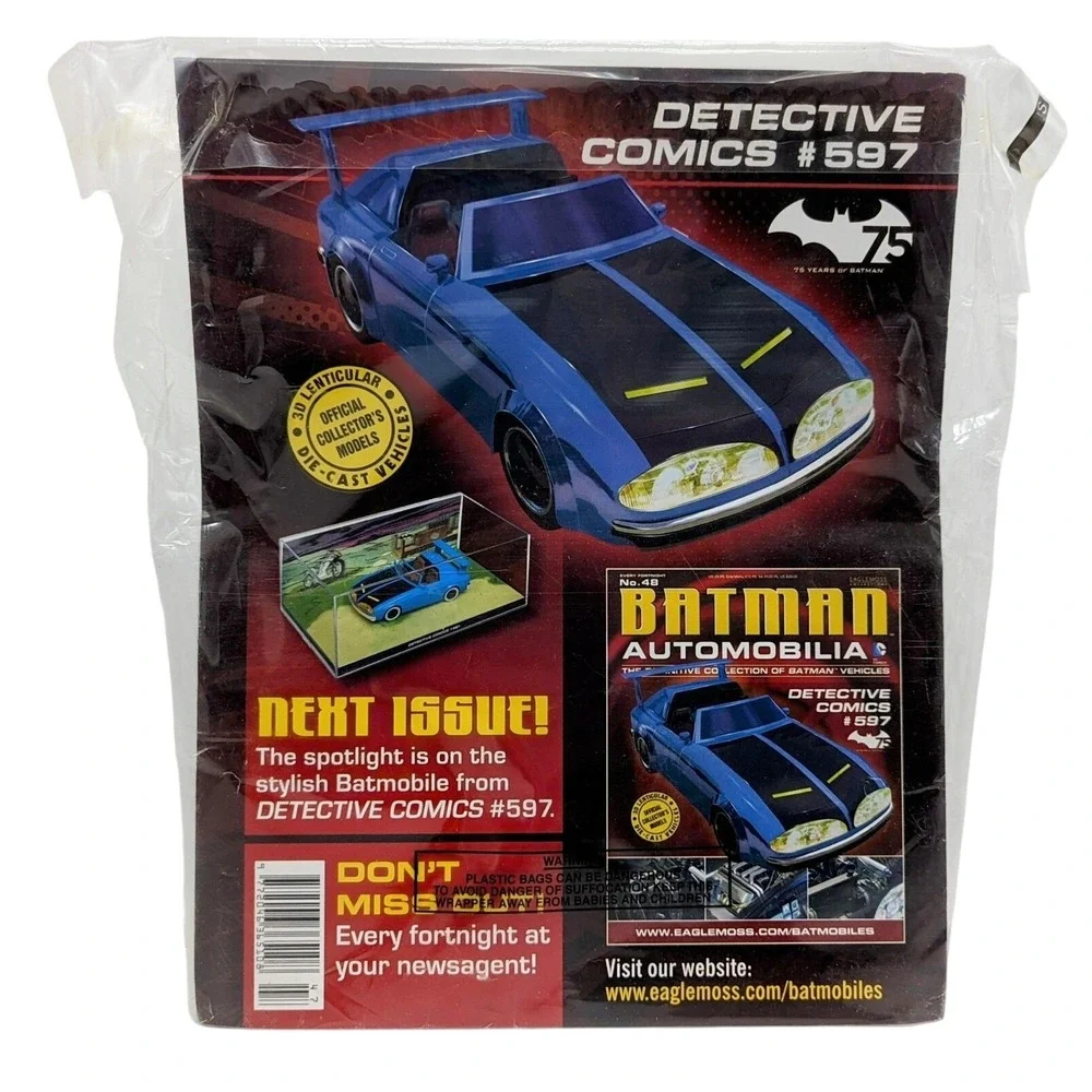 Eaglemoss Automobilia DC Comics Batman Robin #1 (Robin Car) & Magazine No. 47 -